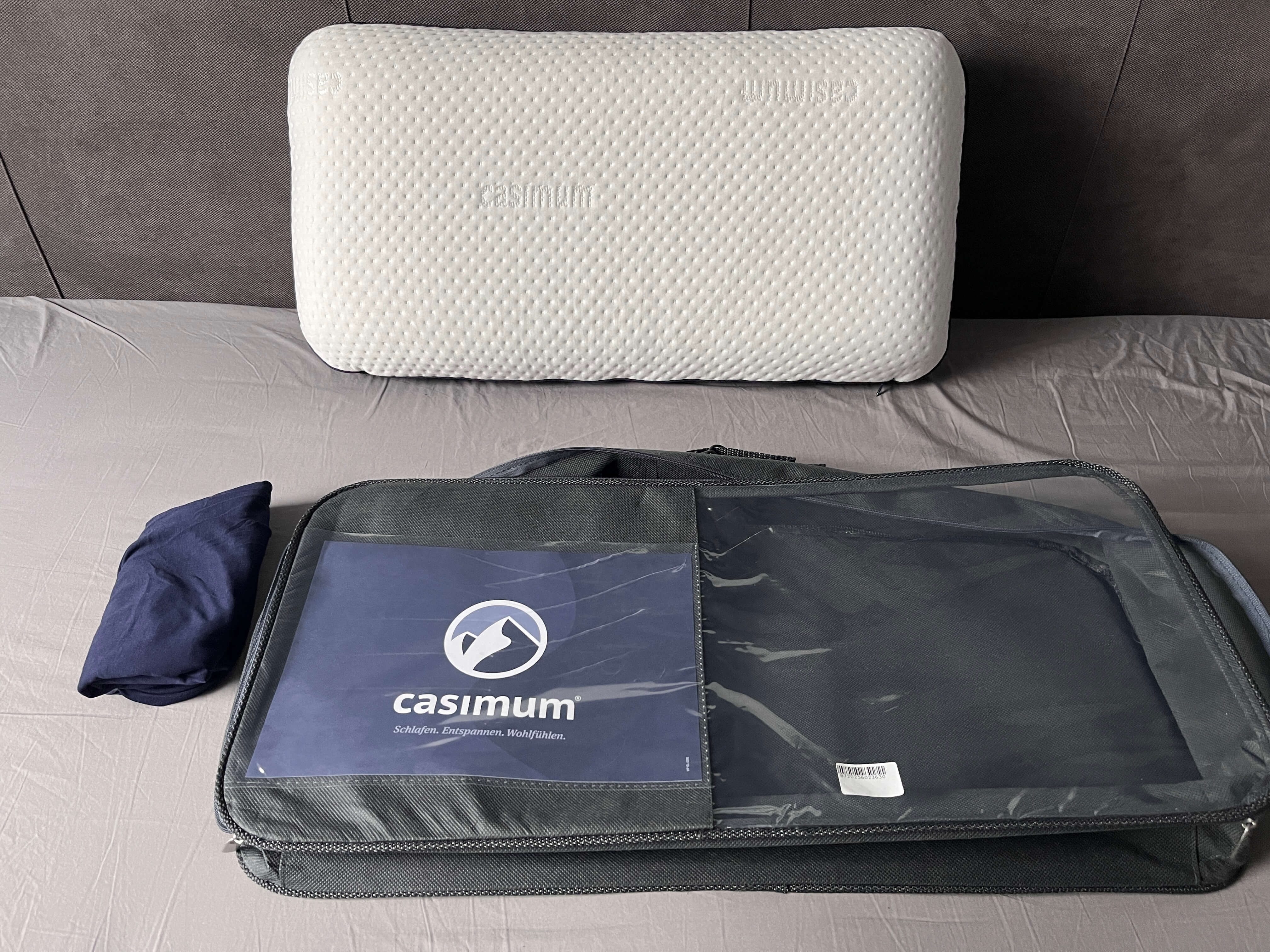 Casimum Kissen Test